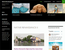 Tablet Screenshot of nativerenaissance.com